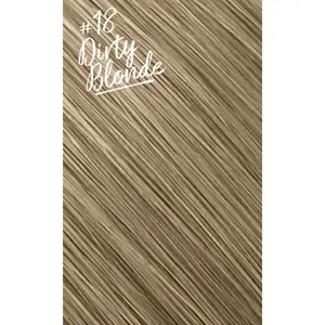 Professional Hand Tied Weft Hair Extensions  #18 Dirty Blonde