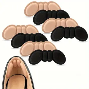 1/2Pairs Heel Pads For Shoes Too Big, Shoe Inserts For Loose Shoes, Heel Grips Protectors For Blisters Pain, Filler Make Shoes Fit Tighter, Rubbing, Prevent Slip For Women Men