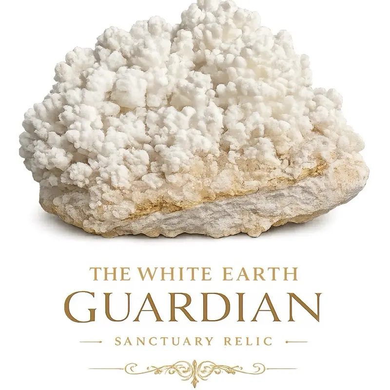 sale crystals White Earth Guardian Calcite Sanctuary Cluster 0.16kg Natural Form Calm Protection Grounding Energy Sculpture for Meditation Spaces crystal