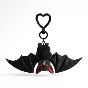 pocket critters keychain Cute Black Bat Baby Keychain Backpack Charm