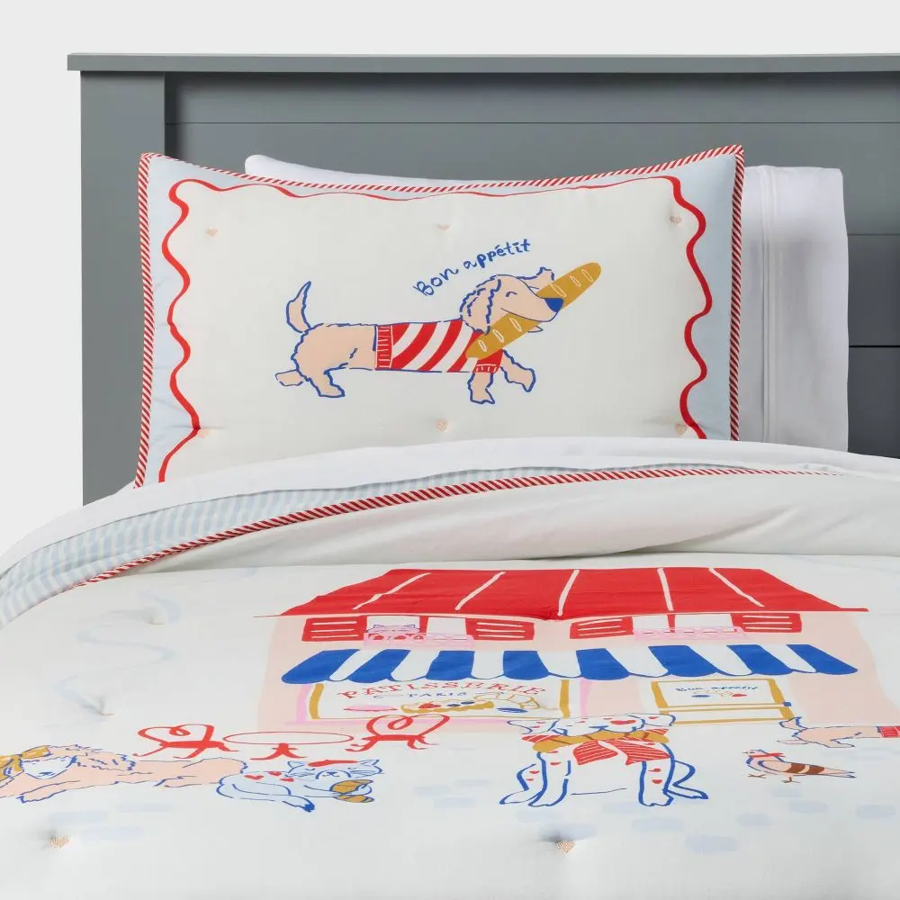 Patisserie Scene Kids' Comforter Set - Pillowfort
