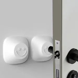 Door Stopper Silicone Handle Bumpers Self Adhesive Mute Anti-Shock Protection Porte Pad Home Improvement Wall Protector Pad