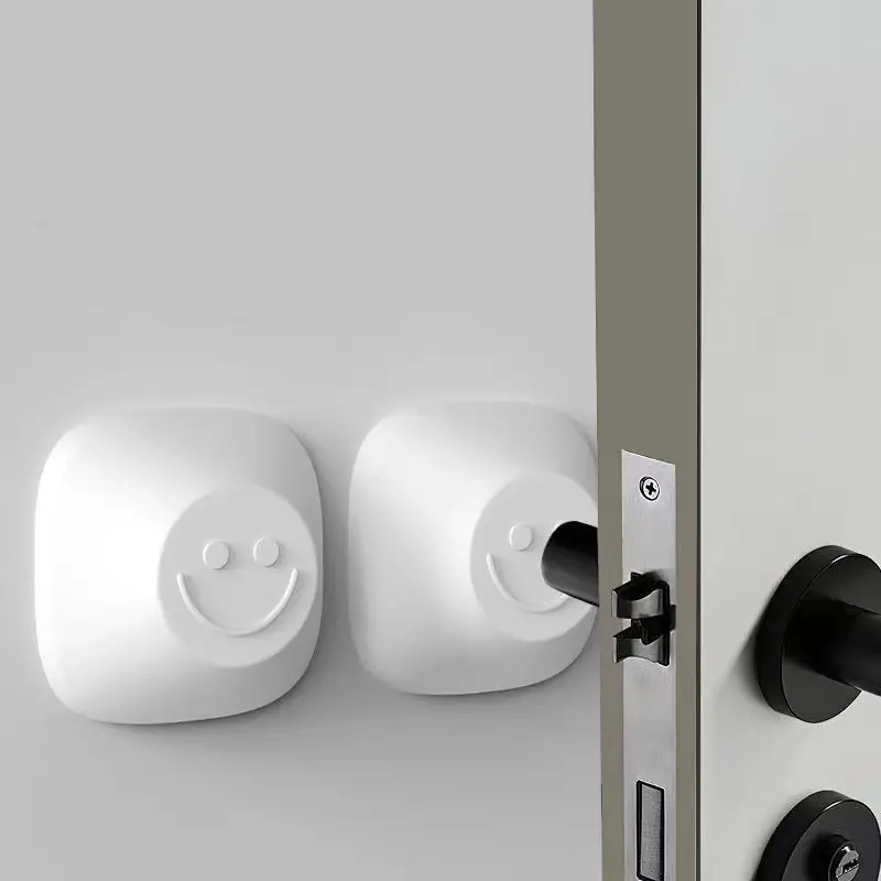 Door Stopper Silicone Handle Bumpers Self Adhesive Mute Anti-Shock Protection Porte Pad Home Improvement Wall Protector Pad