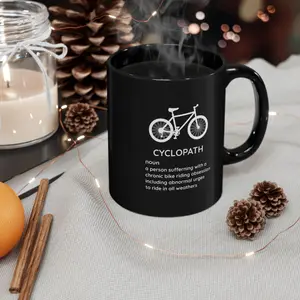 Cyclopath Mug, Cycling Definitions Mug, Funny Cycling Gifts, Cycopath Cycling Mug, Cyclist Coffee Cup, Biking Mug, Gift for Cyclist jlpfqse6yavw