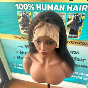 13*4 wig straight lace frontal 28 inch human hair