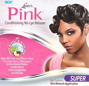 Luster's Pink Conditioning No-Lye Relaxer System Super