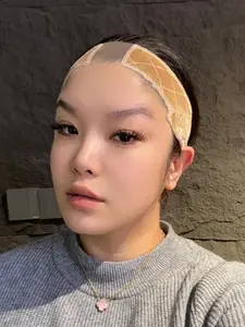 Glueless Wig Grip Band, Adjustable Swiss Lace & Velvet Headband, Secure Hold, All-Day Comfort, No-Slip Lace Wig Accessory, Hairpiece