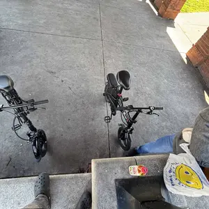 【AOVOPRO & VOLTVOGUE 】 Peak Power 750W  | 22MPH | 14" Pneumatic Tires | 22–40 Mile Range | Dual Disc Brakes | Foldable | Two Seats