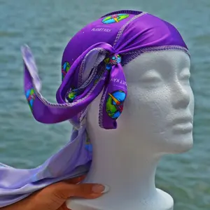 Purple Silky Durag