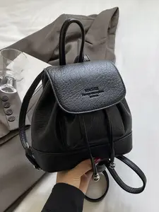 Women's backpack, Casual daypack, simple and trendy, niche, with exquisite solid color design, lightweight and casual, suitable for daily occasions such as commuting, shopping, dating, gatherings, Everyday Use Backpack