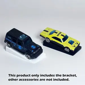 1PC, suitable for 1:64 scale car display base, home display items, display base. Designed specifically for 1:64 scale cars, it is perfect for displaying your collection while keeping it tidy, orderly and easy to access!