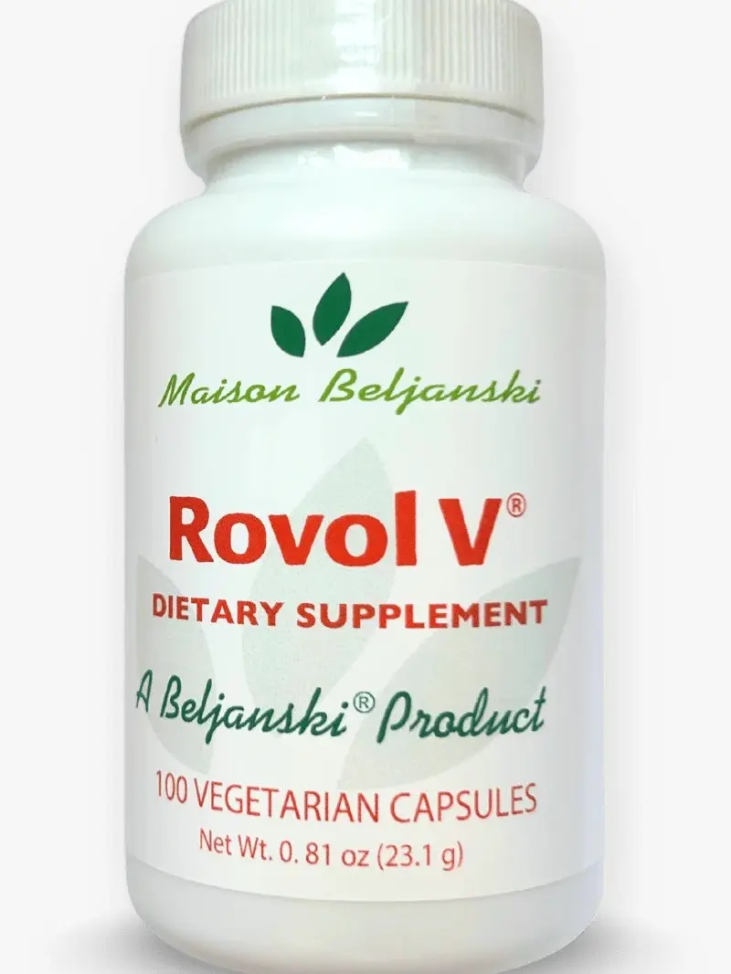 Beljanski Rovol V Rauwolfia Vomitoria Extract Dietary Supplement 100 Vegetarian Capsules