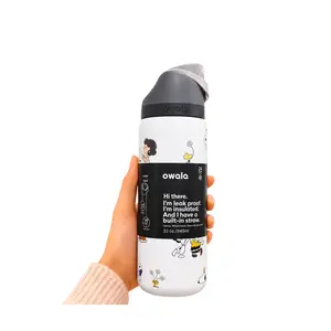 Owala FreeSip 32oz Water Bottle, Viral Leakproof Insulated Stainless Steel Cup with Built-In Straw for Gym Travel Daily Use, Gift For Gym Girl