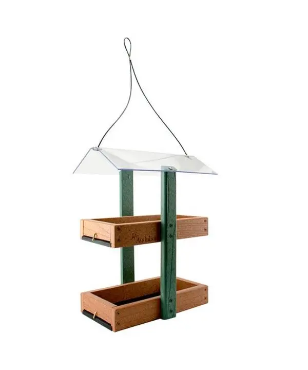 Woodlink WL24460 Double Platform Going Green Feeder