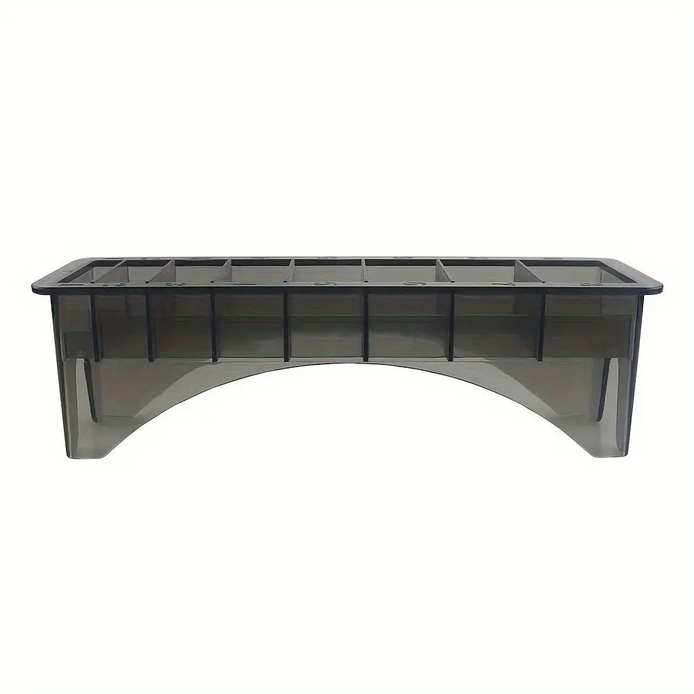 Hair-cutting protective comb holder, 8-slot base electric comb holder, limit-comb storage rack, Open Shelf Storage