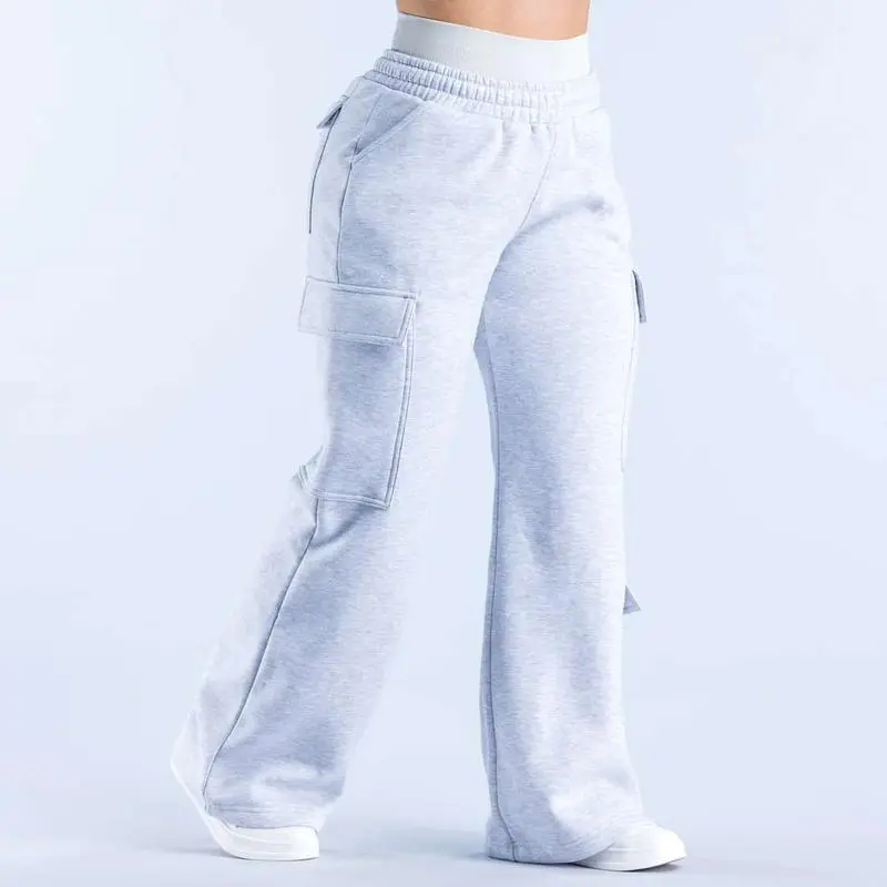 Relaxed Fit Utility Joggers with Adjustable Waist
