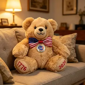 New Bear Doll for Anniversary, 20cm X 20cm Size, Perfect Gift Idea, Unique Collectible Item, Ideal for Special Occasions