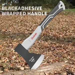 A high-carbon steel outdoor axe, versatile camping tool with a non-slip, shock-absorbing nylon fiber handle.Ideal for chopping firewood while camping, suitable for gardening and tree pruning.Perfect for outdoor kitchens, hiking, and camping.Cordless Hi