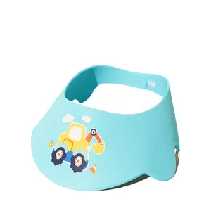 Children's Shampoo Cap Baby Shampoo Waterproof Cap Infant Waterproof Ear Protection Kids Bathing Shampoo Cap