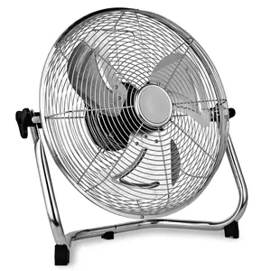 PUKOMC 14"/20" industrial floor fan: 2800 CFM high-velocity airflow, 3-speed copper motor, anti-rust alloy blades, 90-180° tilt for workshops/garages.