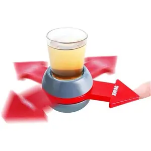 Spin The Shot – Fun Party Drinking Game, Shot Spinner,Includes 2 Ounce Shot Glass