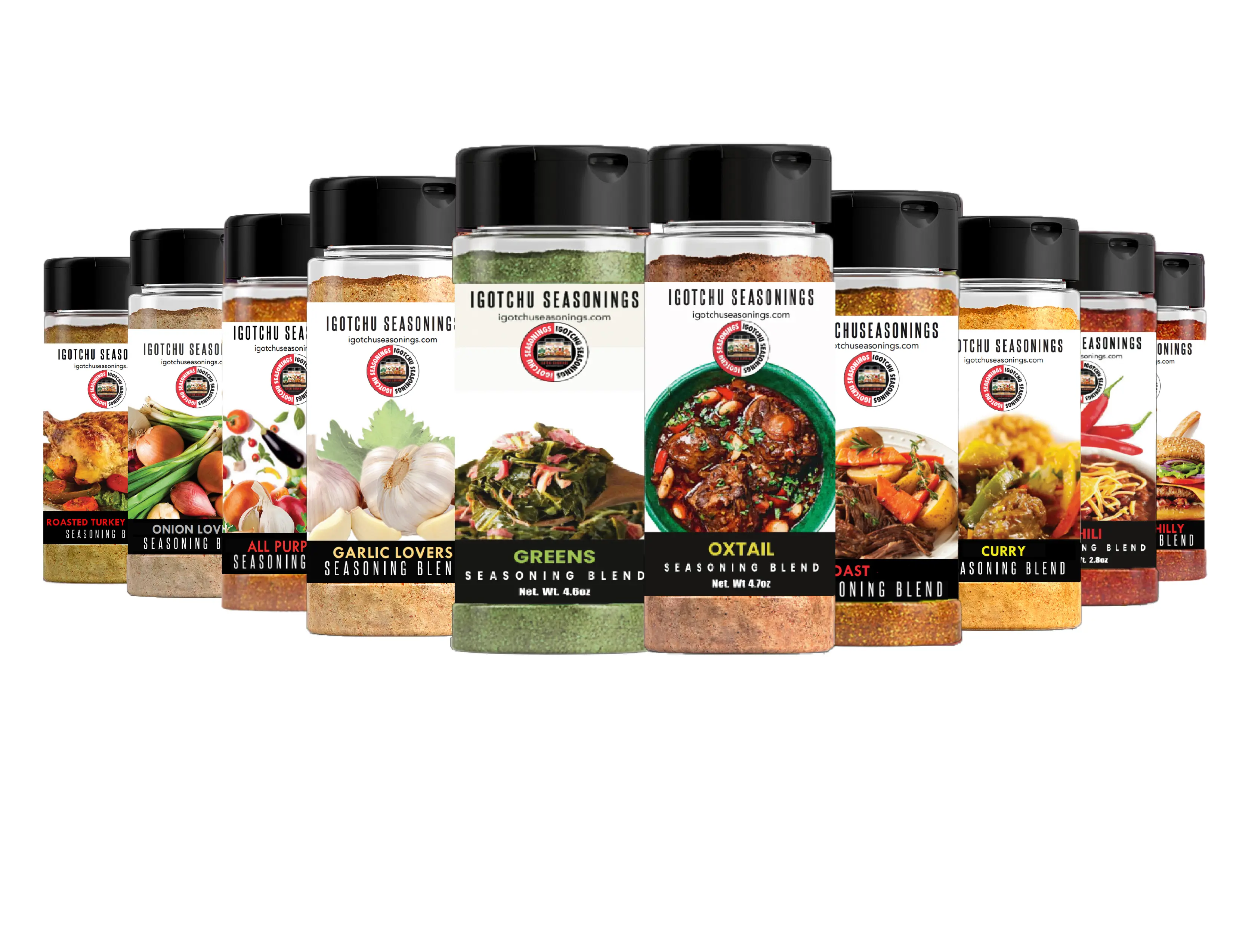 Winter Comfort Bundle, Igotchu Seasonings—Flavorful Spice Blend Bundle Chicken Garlic Chilli Onion Everything Seasoning Kitchen Seasoning