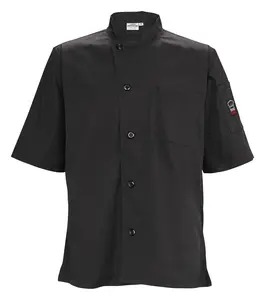 Ventilated Chef Shirt, Tapered Fit