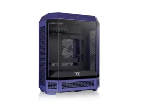 Thermaltake Tower 600 Mid Tower; 2x140mm CT Fans Included; 420mm Radiator Support; 400mm GPU Clearance; Hidden Connector Support; Rotatable PCIe Slots; Future Dusk; CA-1Z1-00MNWN-00