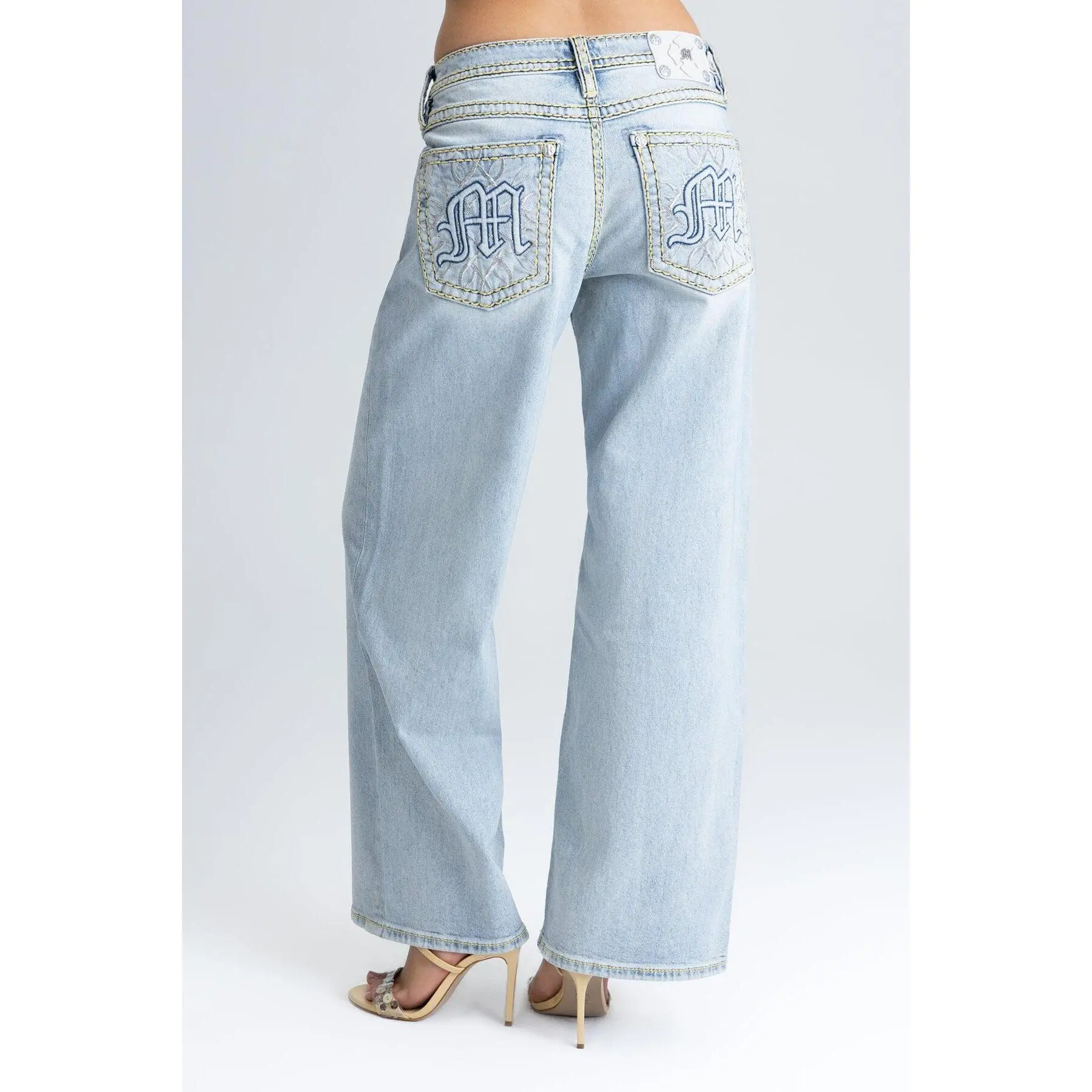 Siren Stitched Baggy Jeans