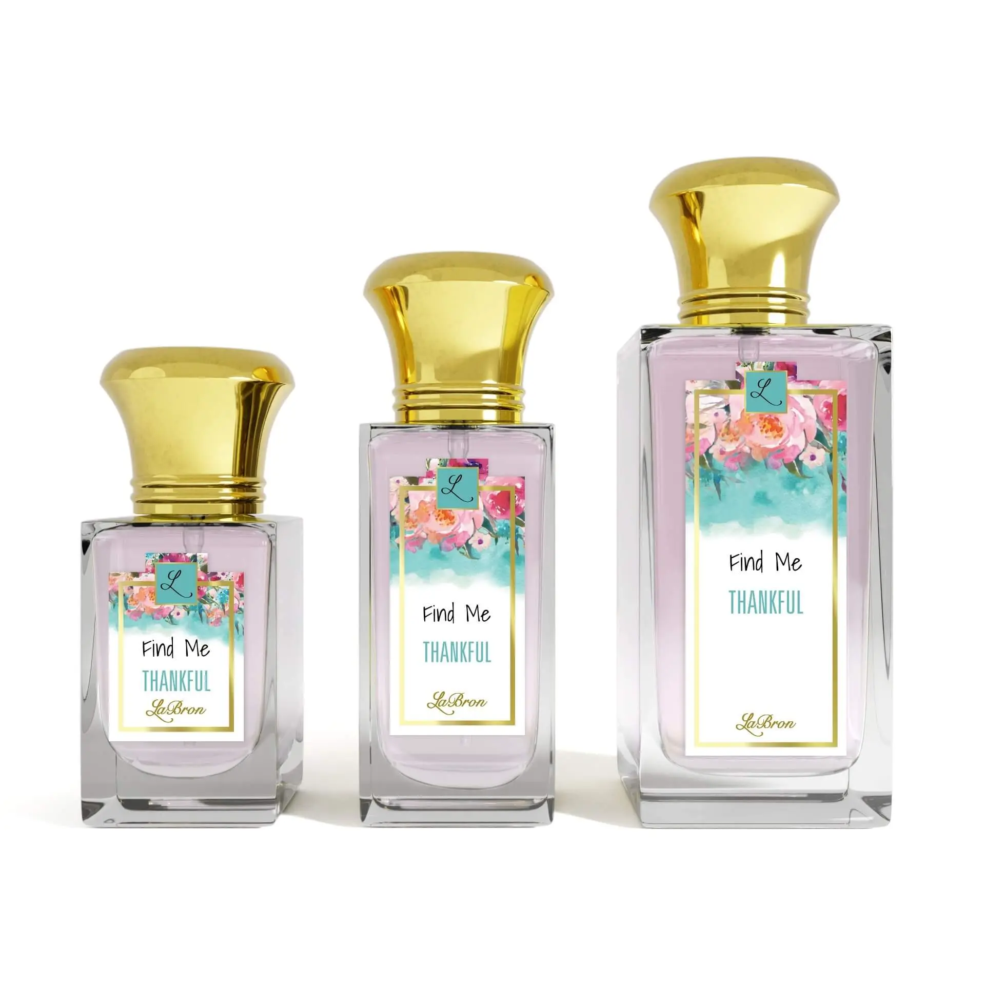 LaBron Find Me Thankful Unisex Perfume with Citrus, Jasmine, Patchouli & Myrrh