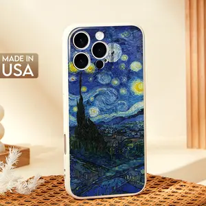 Aesthetic Pattern for iPhone Case: Van Gogh Starry Night Luxury Design with Enhanced Protection The perfect gift for a holiday or birthday |for iPhone 16/15/14/13/12/11
