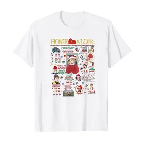 VintageTee Home Alone Unisex T-shirt, Kevin Mccallister Wet Bandits Funny T-shirt, Christmas Movie Tshirt, Christmas gift for Friends, Him, Her, Kid, Teen