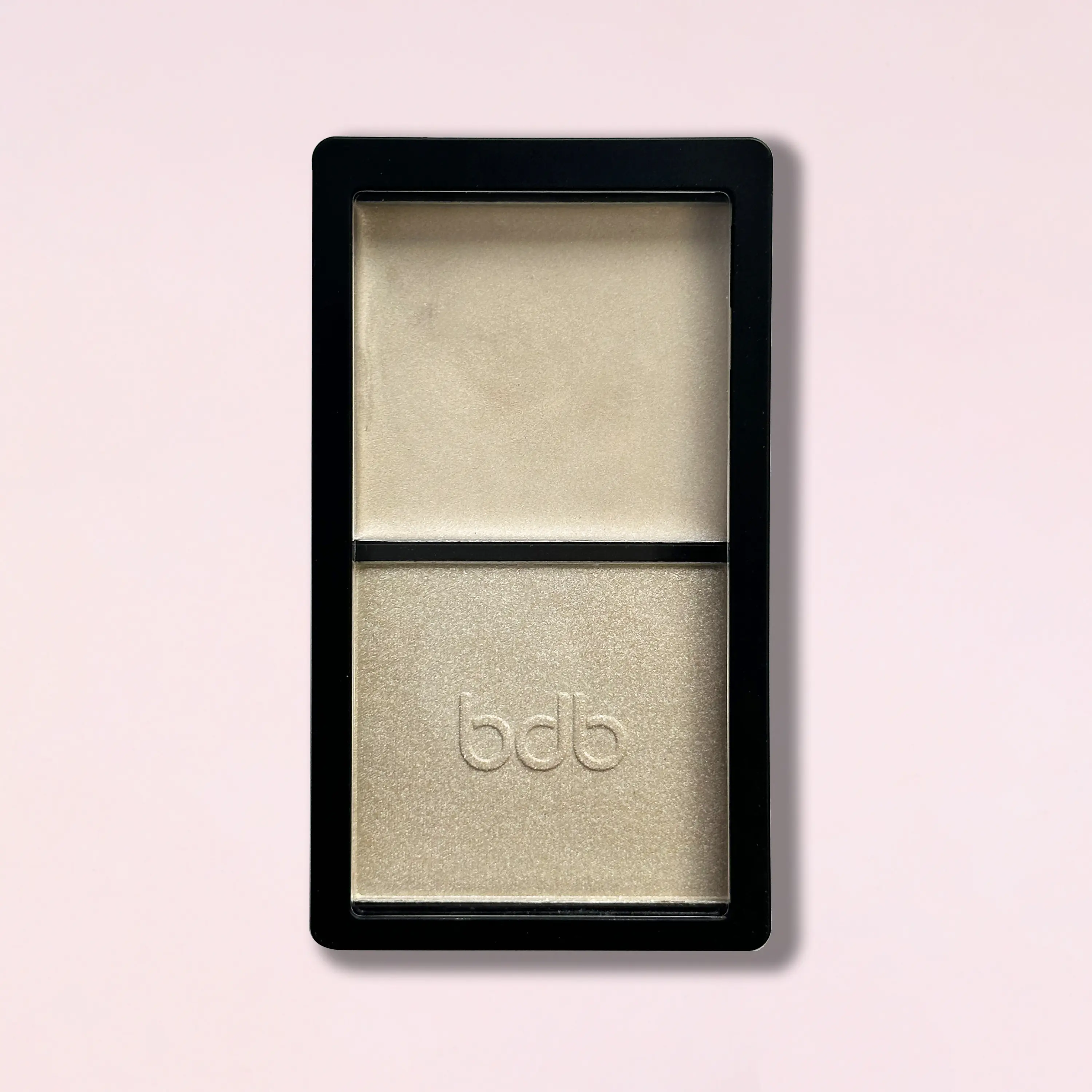 Versatile Cream & Powder Highlighter Duo for Makeup Bronzer Smooth