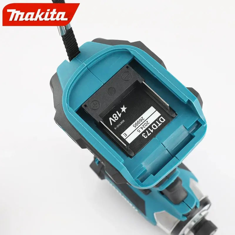 Makita Lithium Screwdriver New Dtd173 Impact Screwdriver Set Household Electric Screwdriver Electric Hand Drill