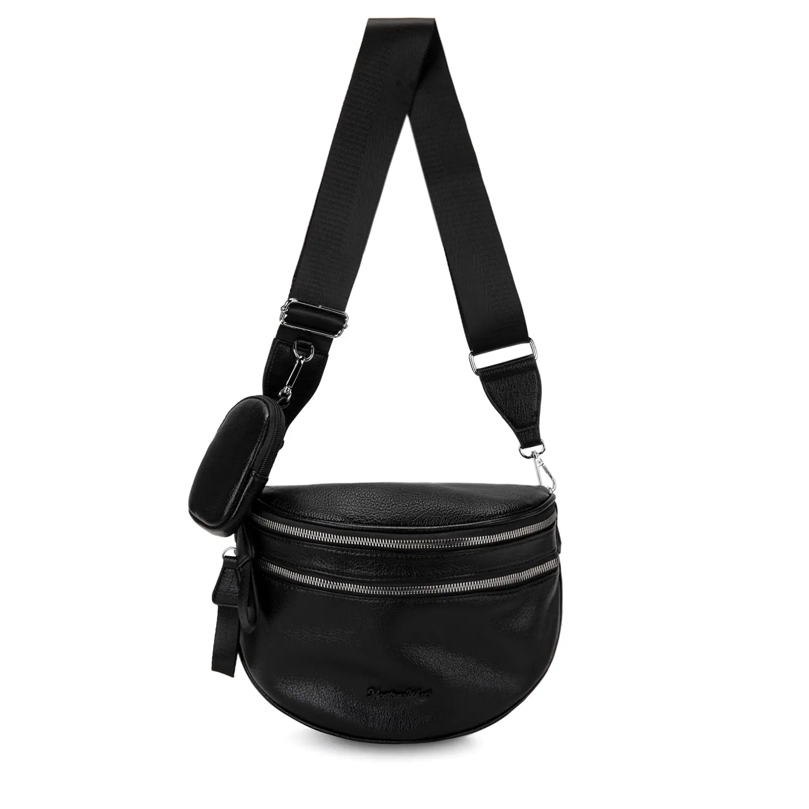 Montana West Large Fanny Pack Crossbody Sling Bags with Adjustable Strap and Coin Purse