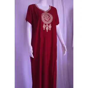 One Size Algerian Kaftan – Authentic Handmade Dress | Elegant Occasion Wear
