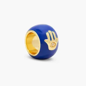 Gaby Hamsa Enamel Bead Gaby Hamsa Enamel Bead