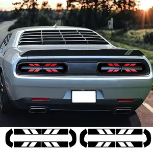 Tail Light Tint Decal for DOD ge Challenger 2015-2023, for DOD ge Challenger Accessories, Tail Light Sticker Decal for 2024, 2023, 2022, 2021, 2020, 2019, 2018, 2017, 2016, 2015 DOD ge Challenger tail  light  tint