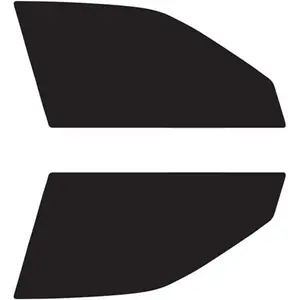 Automotive Car Window Tinting Kit Custom Precut Tint Computer Cut Outs (Front Side Windows Only) (Fits for US Coupe/Sedan/SUV/Van/Pickup Truck Only, Non-Semi)