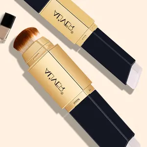 Aliver 2-In-1 Foundation Stick Ivory 12g, Multi-Functional Face Makeup & Contouring Balm, Buildable Matte Coverage, Natural Matte Finish, Long-Lasting Waterproof, Concealer Stick, Matte Longwear Foundation