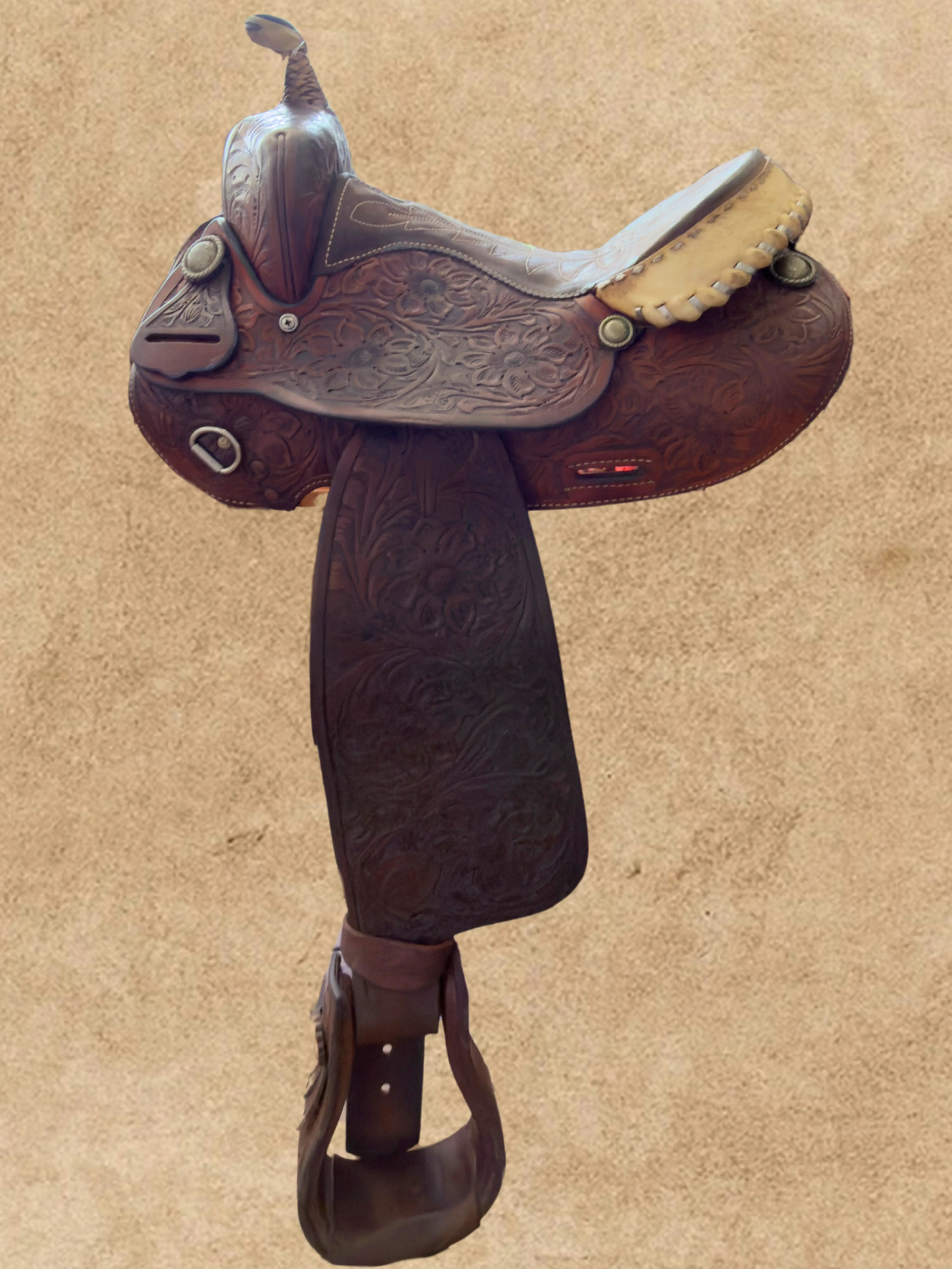 1968 Hereford 14" Barrel Saddle | Pre-Owned Western Saddle