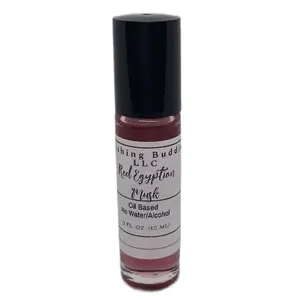 Red Egyptian Musk Roll-On Oil - Luxurious Alcohol Free Formula for Enhanced Skincare Routine, Single Item Opposite Sex Perfume