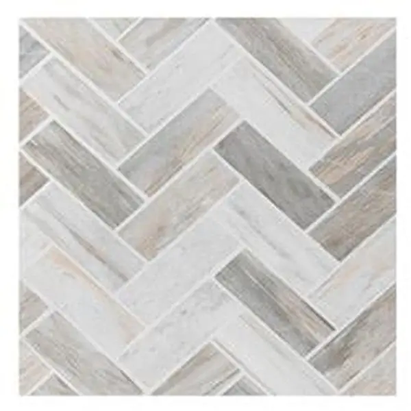 Achim RTFTV62820 12x12 in. Peel & Stick Adhesive Resin Vinyl Floor Tiles, 1.5 mm Retro Stone Herringbone - Easy DIY Installation - 20 Tiles (20 sq. ft.) for Party, Home Gatherings, Family Gathering