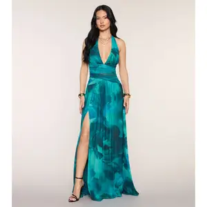 Katana Abstract A-Line Formal Dress