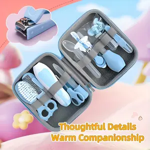Baby Healthcare & Grooming Set 14 in 1 Safe Electric Nail Trimmer Newborn Must Haves Toddler Kids Grooming Kit Perfect Gift for New Parents Easter Thanksgiving Christmas