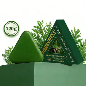 Herbal Nourishing Shampoo Bar | Gentle Clean, Soothing Scalp & Oil Control