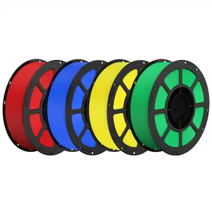 4 Pieces PETG 1KG 3D Printer Filament - High Toughness, Minimal Stringing, Smooth Layer Adhesion, 1.75±0.02 mm Precision, 1 kg Spool (2.2 lbs), Ideal for Indoor and Outdoor Use