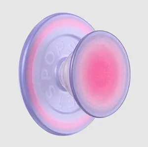 PopSockets Round Phone Grip Compatible with MagSafe, Adapter Ring Included - Magnetic Phone Grip and Phone Stand