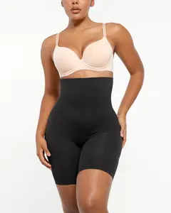 Shapellx Shapewear Sculpting Shorts for Women Seamless High Waisted Body Shaper Thigh Slimming Underwear Live