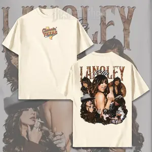 Ella Langley Graphic T-Shirt, Oversized Cotton Tee, Country Music Aesthetic Shirt, TX Vibe Western Streetwear Unisex